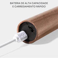Luminária LED com Sensor de Movimento Carpetino