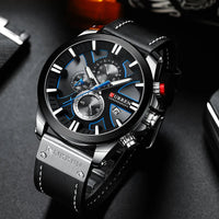 Relógio Masculino Esportivo Curren - Dark