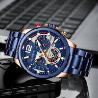 Relógio Masculino de Quartzo Curren - Valois Sport