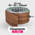 Kit Painel Ripado Autocolante 3M Laminado  | Linha Madeto | TOP