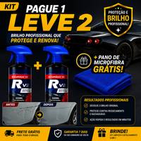PAGUE 1 LEVE 2 Recuperax V2 - Compatível com Todas as Cores - Remove Manchas, Riscos e Pintura Queimada - Restaura o Brilho - 500ML - FRETE GRÁTIS HOJE