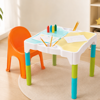 Mesa Multi Atividades Infantil + Kit 6 Apostilas com 330+ Atividades de Brinde 🎁