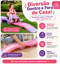 Montanha-Russa Infantil com Carrinho – Diversão Dentro e Fora de Casa