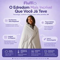 Fluffi™ — Edredom Térmico 2 em 1