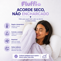 Fluffi™ — Edredom Térmico 2 em 1
