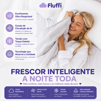 Fluffi™ — Edredom Térmico 2 em 1