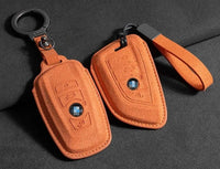 Capa de Chave de Camurça Bmw