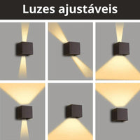 Lâmpada de Parede LED Carpetino
