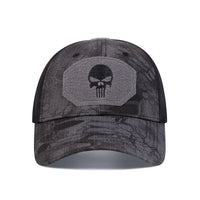 Boné Masculino Skull Aba Curva