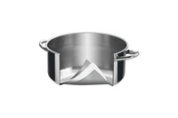 Espagueteira Caldeirão em Aço Inox Brinox Savoy Ø 20cm 5 Litros e Cozi 20cm 4,8 Litros - Espagueteira Savoy - Brinox Caldeirão Ø20 x 17cm 5L X COZI 20 x 16,8cm 4,8L - Brinox